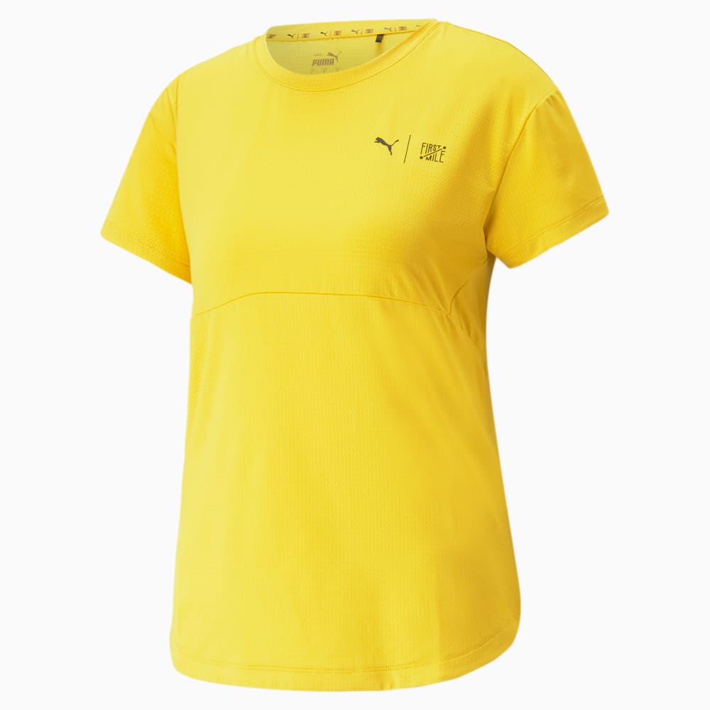 Футболка PUMA x First Mile Commercial Running Tee Women Колір: Жовтий