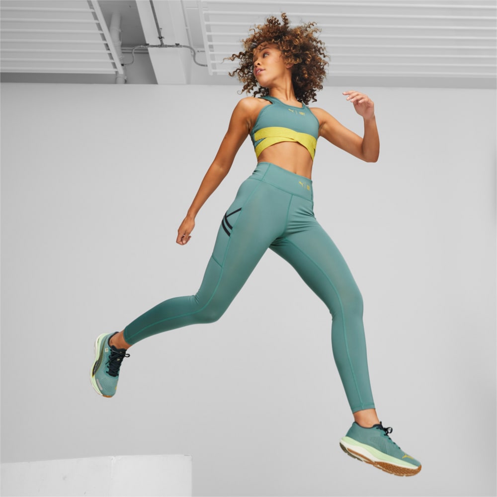 Изображение Puma Бра PUMA x First Mile High Impact Running Bra Women #2: Adriatic