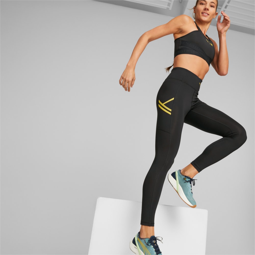 Зображення Puma Легінси PUMA x First Mile 7/8 Running Leggings Women #1: Puma Black