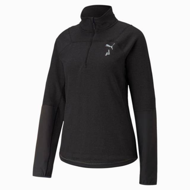 Image PUMA Blusa Half-Zip SEASONS Trail Running Feminino