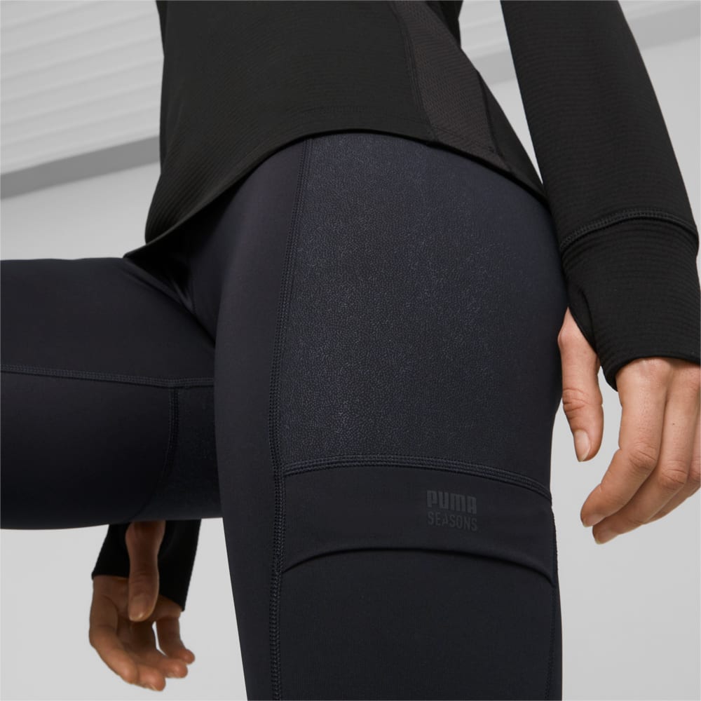 Зображення Puma Легінси SEASONS Full-Length Trail Running Tights Women #2: Puma Black-Puma Black