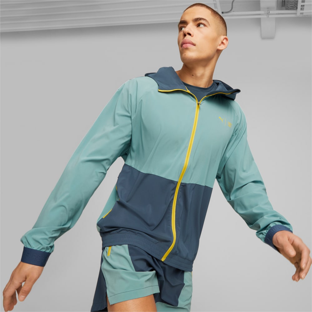 Зображення Puma Куртка PUMA x First Mile Woven Running Jacket Men #1: Dark Night-Adriatic