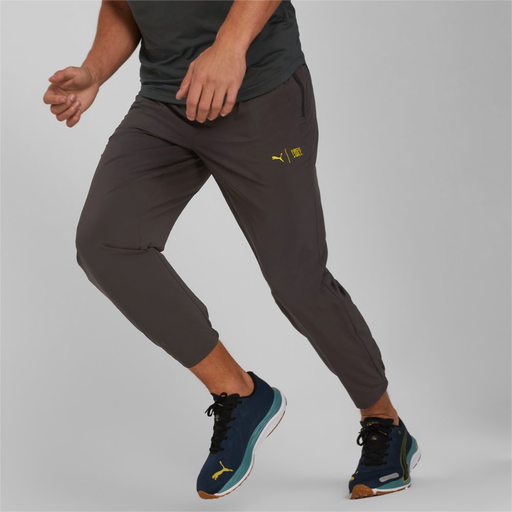 Изображение Puma Штаны PUMA x First Mile Running Joggers Men #1: Puma Black