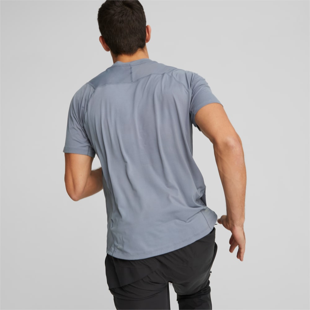 Изображение Puma Футболка SEASONS coolCELL Trail Running Tee Men #2: Gray Tile