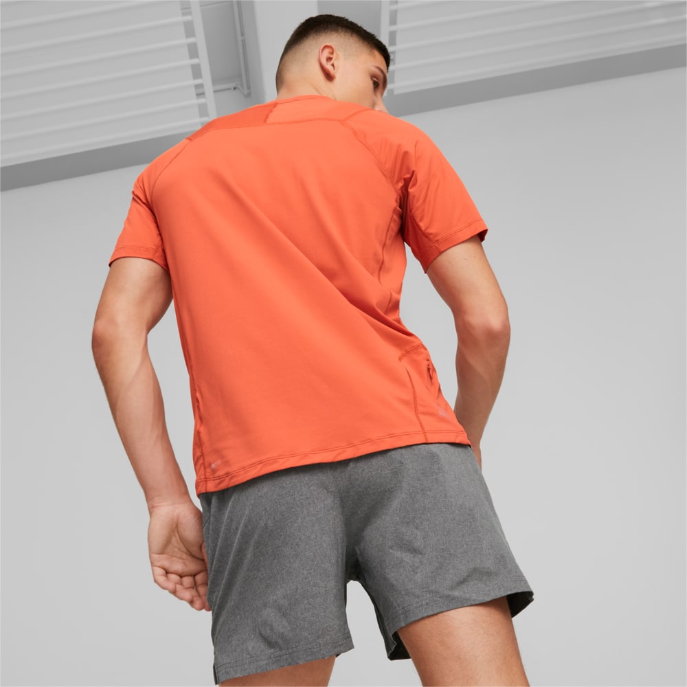 Изображение Puma Футболка SEASONS coolCELL Trail Running Tee Men #2: Chili Powder