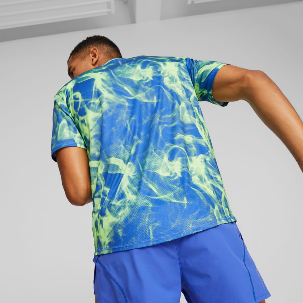 Image Puma Run Favourite Printed Graphic Tee Men #2