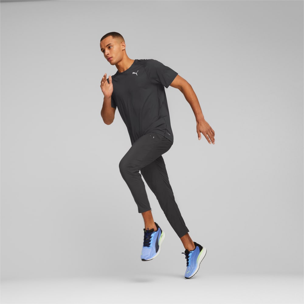 Изображение Puma Штаны RUN Tapered Woven Running Pants Men #1: Puma Black