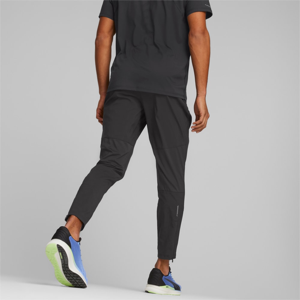 Puma tapered fleece pants mens store