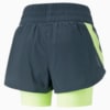 Изображение Puma Шорты Run 2-in-1 Shorts Women #7: Dark Night-Fast Yellow