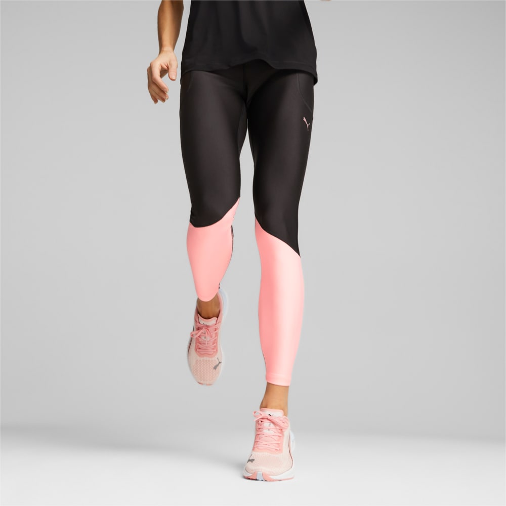 Зображення Puma Легінси RUN ULTRAFORM Running Leggings Women #1: PUMA Black-Koral Ice