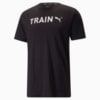 Изображение Puma Футболка Train Graphic Tee Men #6: PUMA Black-Q3 Graphic