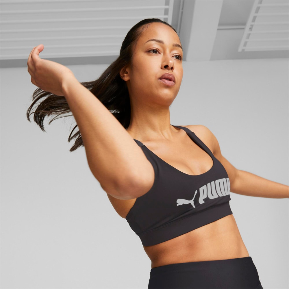 Image PUMA Top de Treino Mid Impact Puma Fit Bra #1