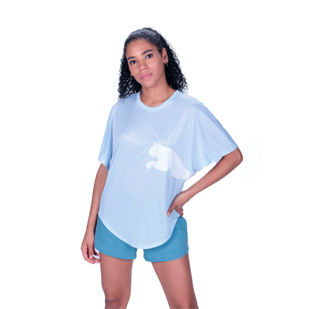 Image PUMA Camiseta Train All Day Big Cat Feminina #1