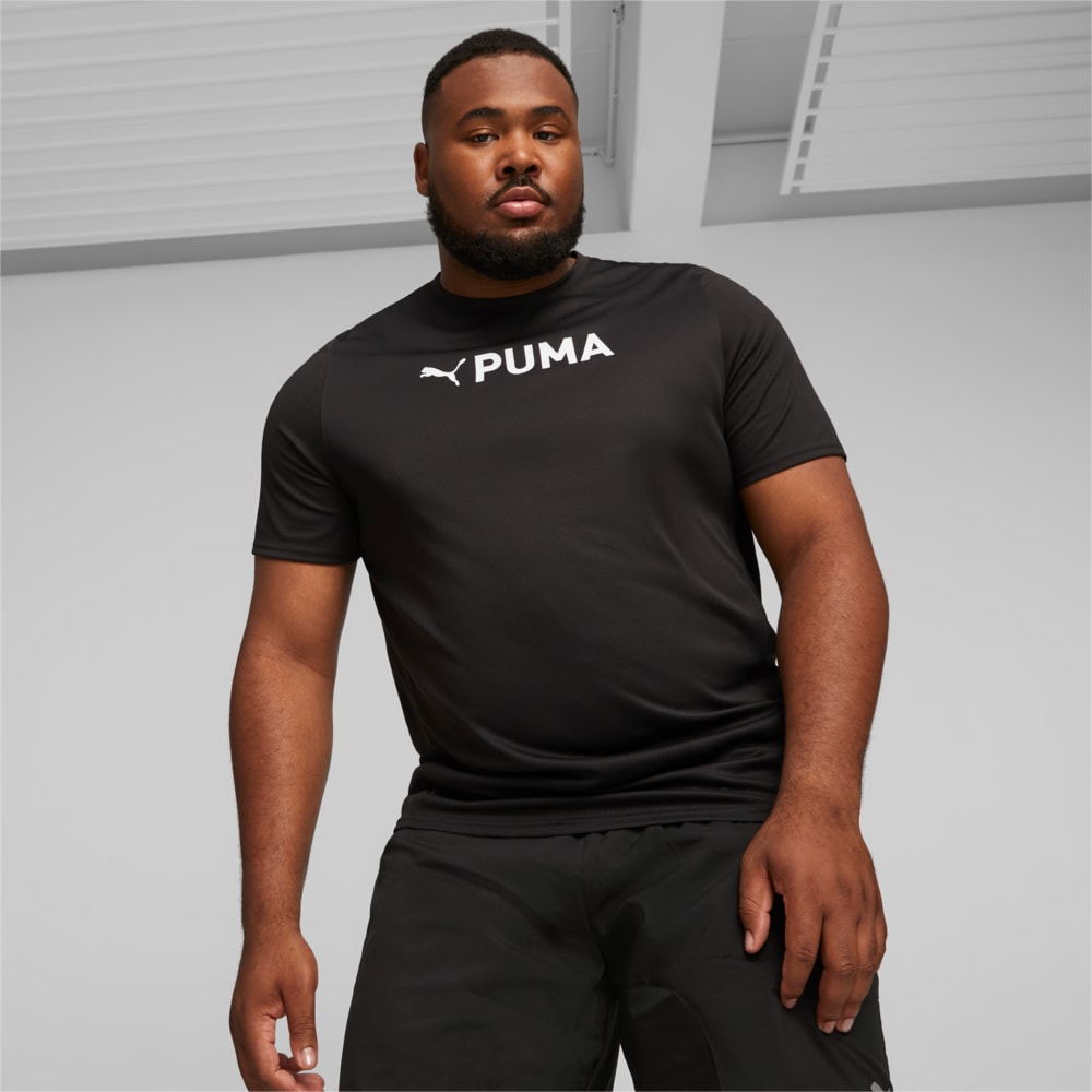 Изображение Puma Футболка Puma Fit Ultrabreathe Tee #1: Puma Black