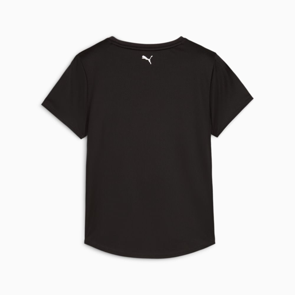 Изображение Puma Футболка PUMA FIT Ultrabreathe Training Tee Women #2: PUMA Black-SS24 White Graphic