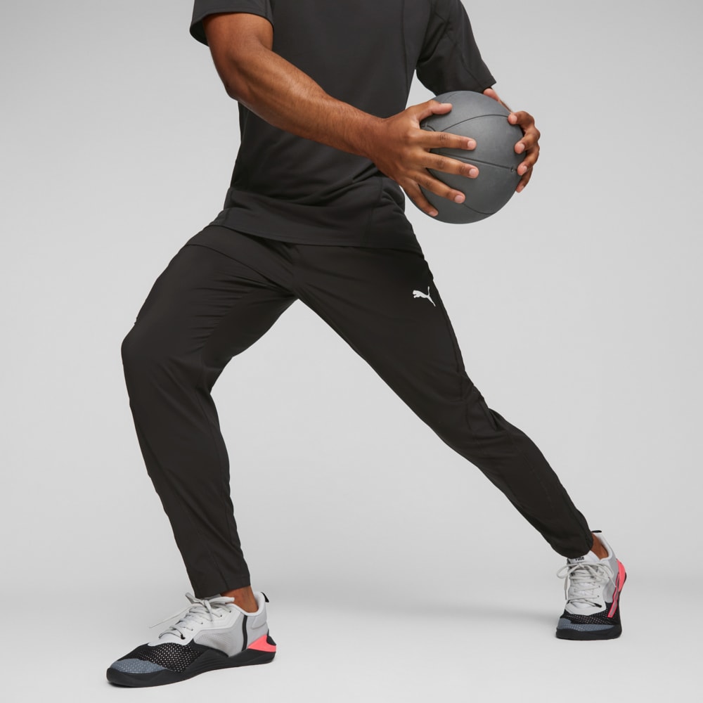 Imagen PUMA Pantalones de training PUMA FIT cónicos para hombre #1