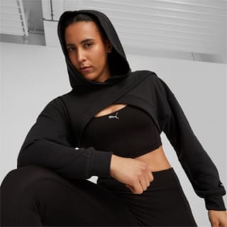 Зображення Puma Худі PUMA FIT Move Crop Training Hoodie Women