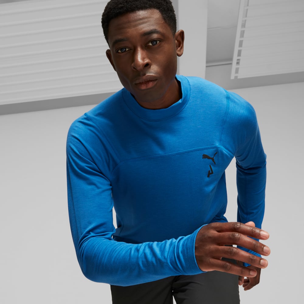 Зображення Puma Лонгслів SEASONS Men's Long Sleeve Tee #1: Ultra Blue