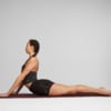 Изображение Puma Топ Studio Ultrabare Training Crop Top Women #2: PUMA Black-SHIBORI