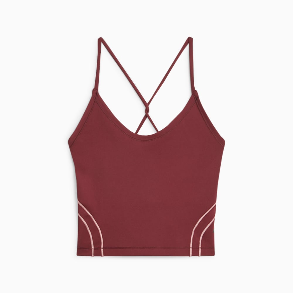 Puma red store crop top