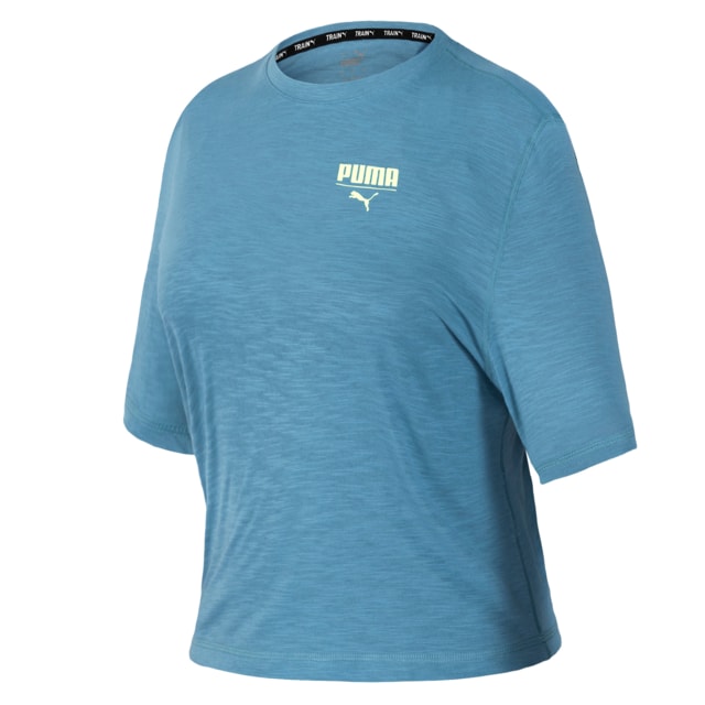 Image PUMA Camiseta Cropped Boxy Training Feminina