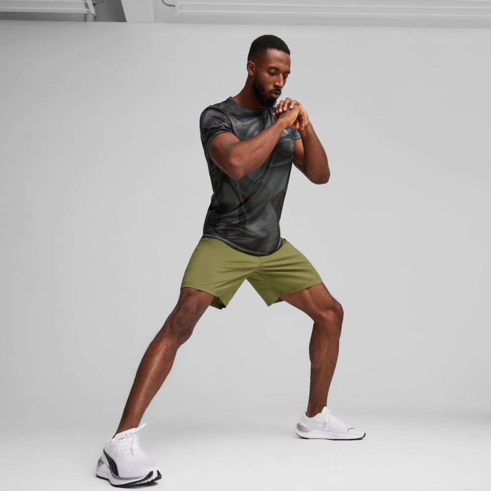 Изображение Puma Футболка Run Favourite Men's Tee #2: puma black-Q1 Print