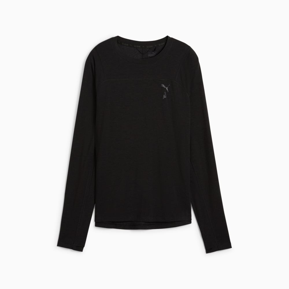 Polera Manga Larga para Mujer Seasons Negro Puma