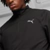 Изображение Puma Пуловер RUN CLOUDSPUN Men's Quarter-Zip Pullover #2: Puma Black