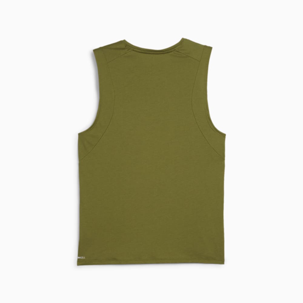 Изображение Puma Майка Triblend Men's Training Tank #2: Olive Green