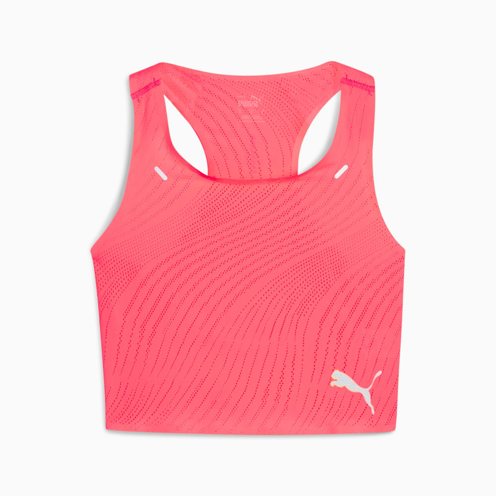 Crop Top para Mujer Run Ultraspun Rosa Puma