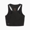 Изображение Puma Топ RUN ULTRASPUN Women's Running Crop Top #2: PUMA Black-Fireglow