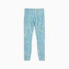 Изображение Puma Леггинсы Train Fave Women's High Waisted 7/8 Training Tights #1: Turquoise Surf-Zebra Print