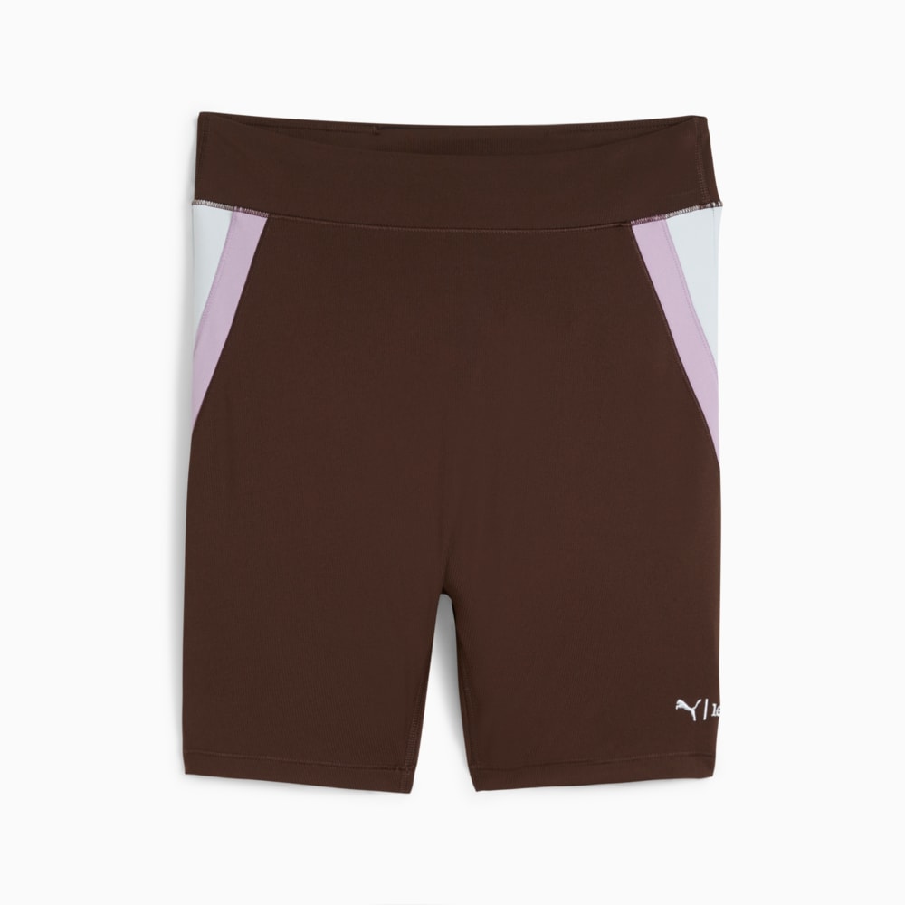 PUMA x lemlem Women s Bike Shorts Dark Chocolate Puma 525096 82
