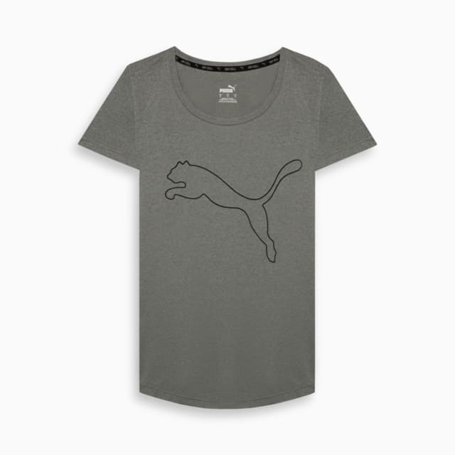 Image PUMA Camiseta Performance Heather Tee Feminina