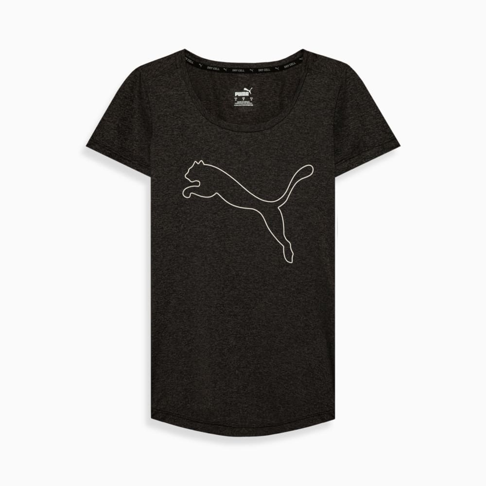 Image PUMA Camiseta Performance Heather Tee Feminina #1