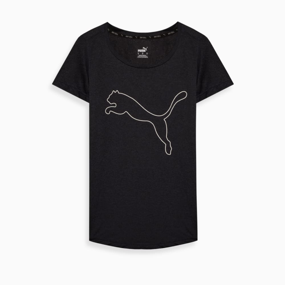 Image PUMA Camiseta Performance Heather Tee Feminina #1