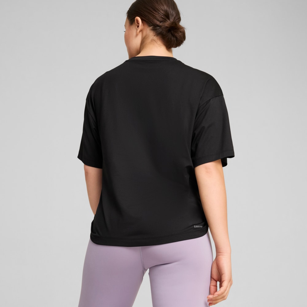 Изображение Puma Футболка STUDIO Twist Tee Women #2: Puma Black