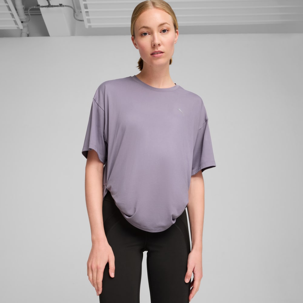Изображение Puma Футболка STUDIO Twist Tee Women #1: Pale Plum