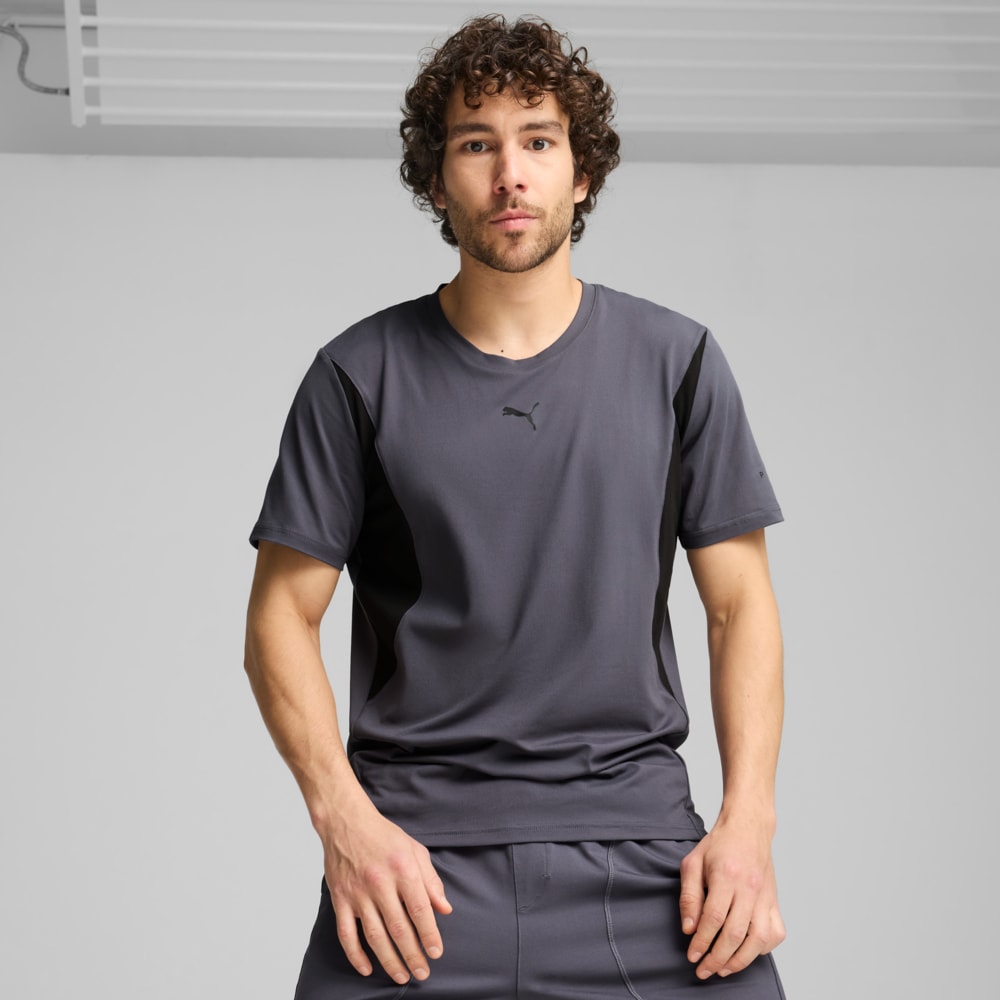 Изображение Puma Футболка CLOUDSPUN Soft Tee Men #1: Galactic Gray-PUMA Black