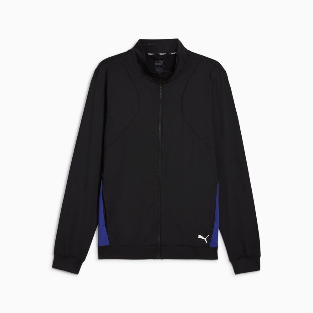 Зображення Puma Куртка CLOUDSPUN Full-Zip Jacket Men #1: PUMA Black-Lapis Lazuli