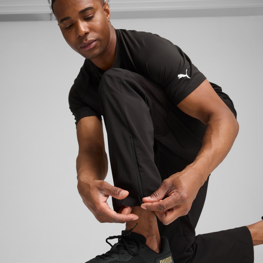 Изображение Puma Брюки Woven Tapered Pants Men #2: Puma Black