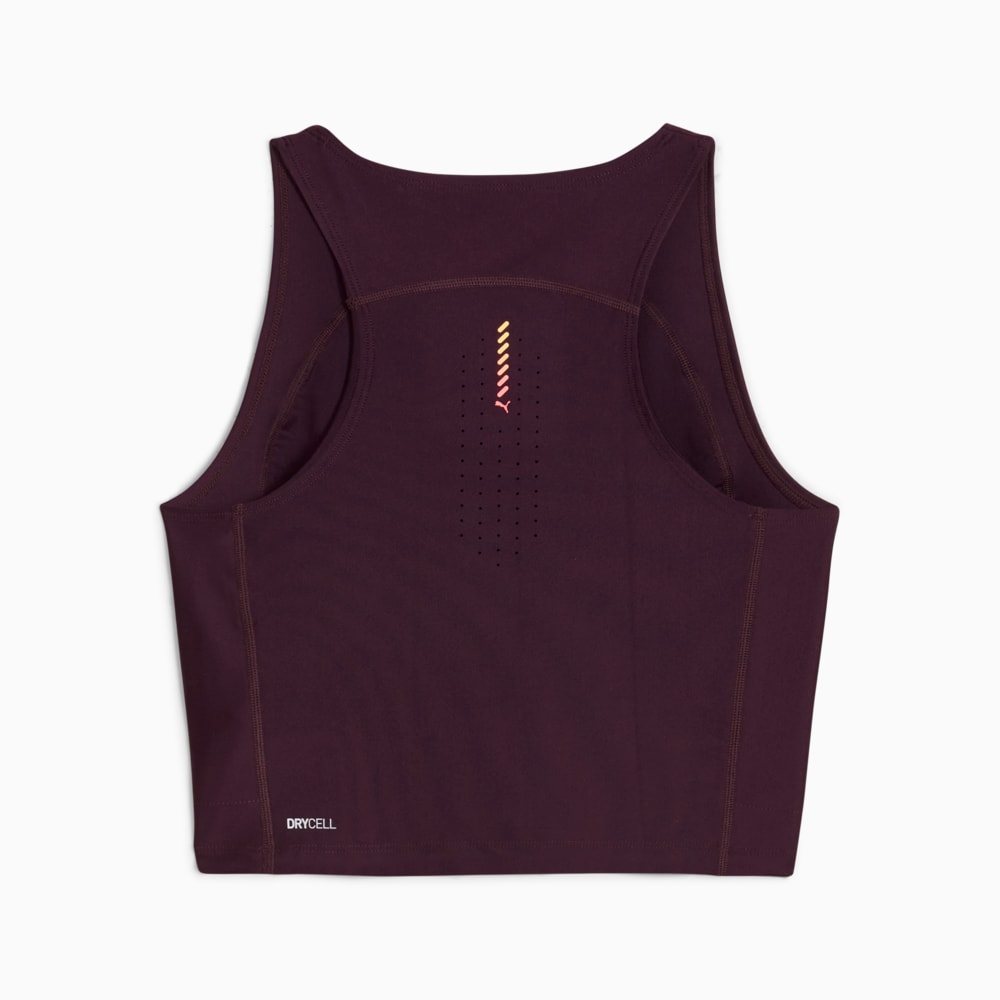 Зображення Puma Майка PUMA RUN Ultraform Crop Tank Women #2: Midnight Plum