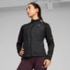 Зображення Puma Куртка PUMA RUN Grid Woven Fleece Jacket Women #1: Puma Black