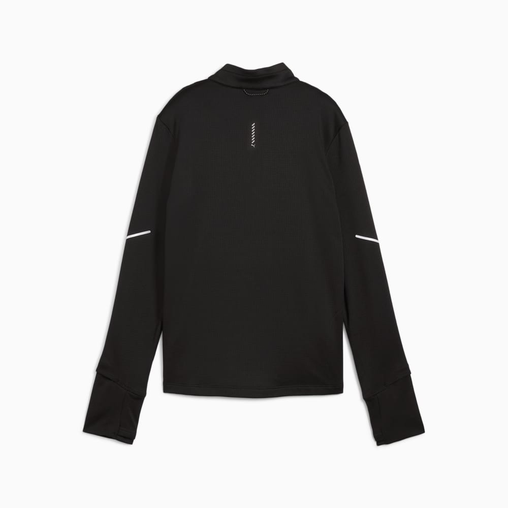 Image PUMA Blusa Half-Zip PUMA RUN Grid Fleece Feminino #6
