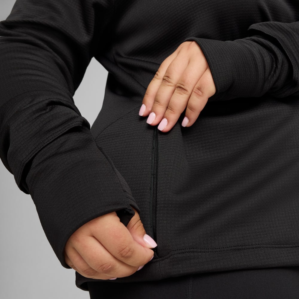 Image PUMA Blusa Half-Zip PUMA RUN Grid Fleece Feminino #4