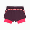 Изображение Puma Шорты RUN FAV Velocity 2-in-1 Shorts Women #7: Midnight Plum-Sunset Glow