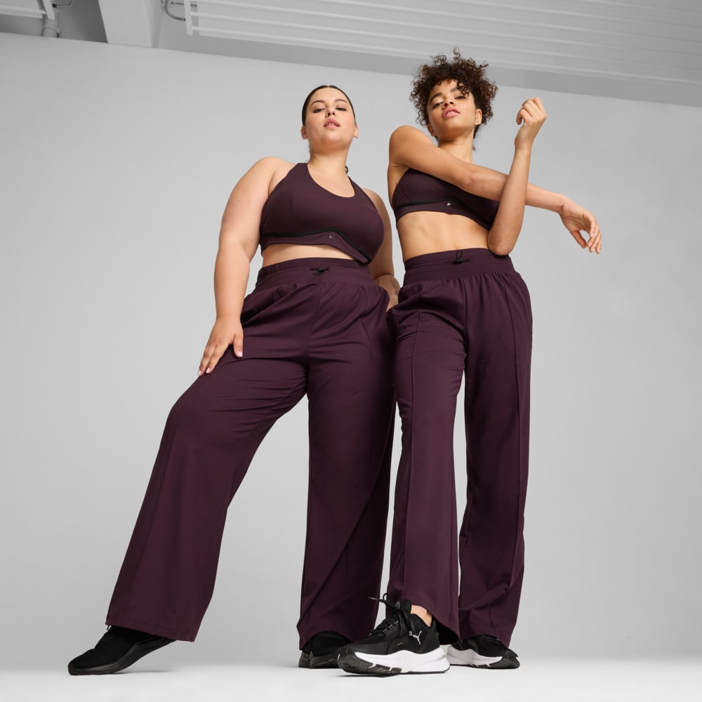 Изображение Puma Брюки CLOUDSPUN High-Waist Pants Women #1: Midnight Plum