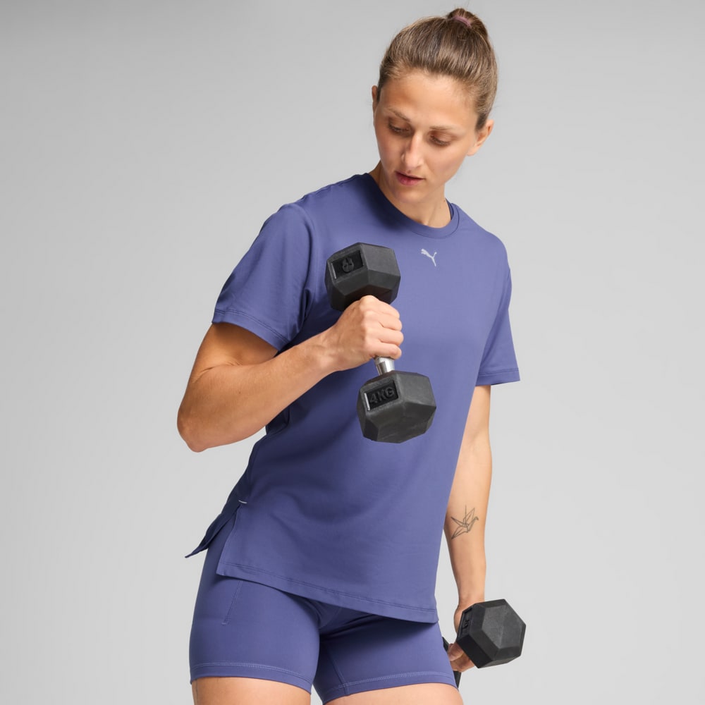 Зображення Puma Футболка CLOUDSPUN Tee Women #1: Blue Crystal