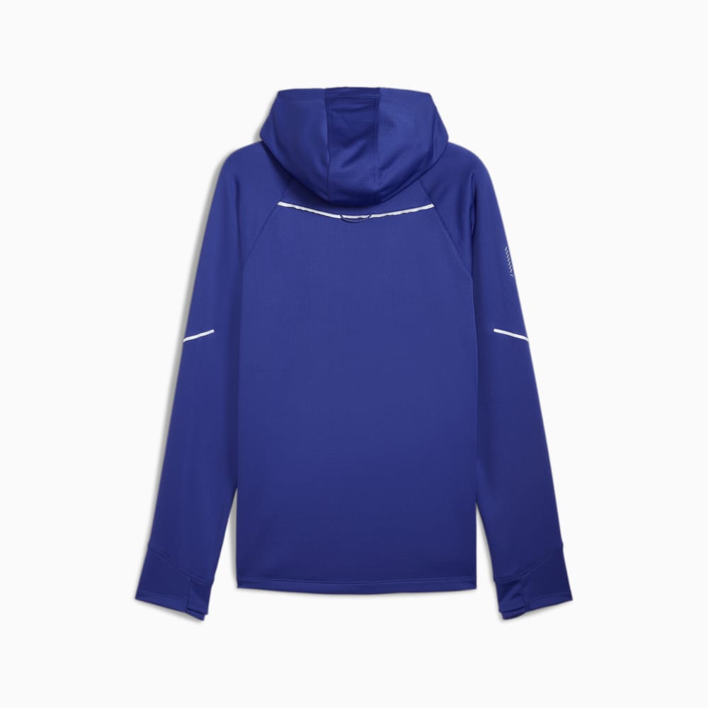 Зображення Puma Худі PUMA RUN Grid Fleece Hoodie Men #2: Lapis Lazuli