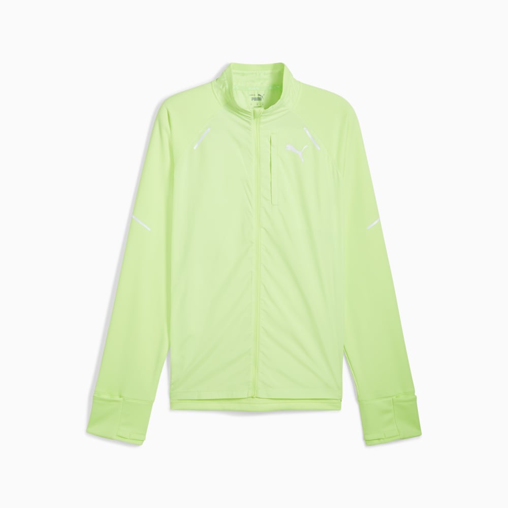 Изображение Puma Куртка PUMA RUN Grid Fleece Jacket Men #1: Fizzy Apple